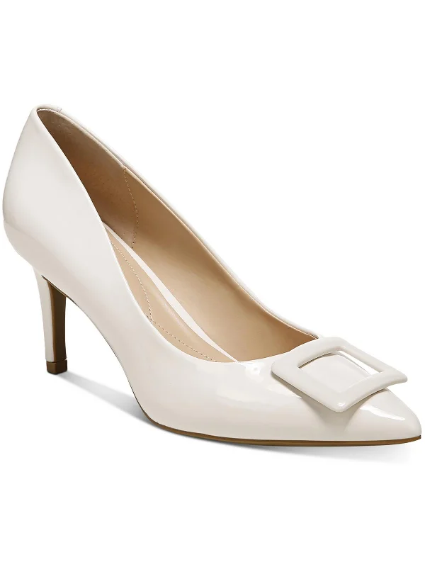 Women's cork - sole stiletto heel pumps for a natural touchJerison Womens Patent Pumps