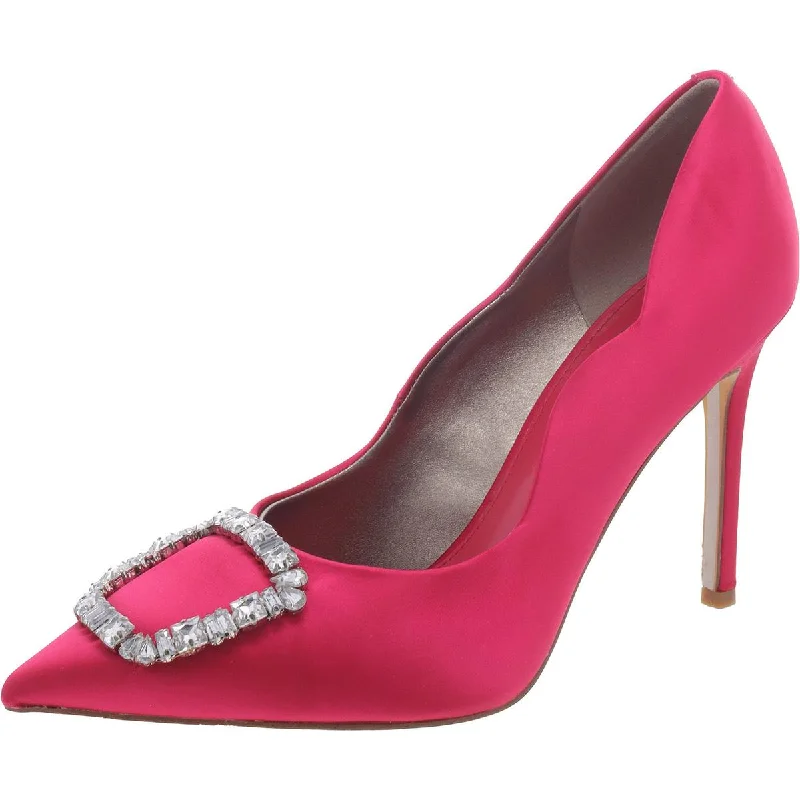 Women's tassel - adorned stiletto heel pumps for a bohemian touchWomens Slip On Pointed Toe Pumps