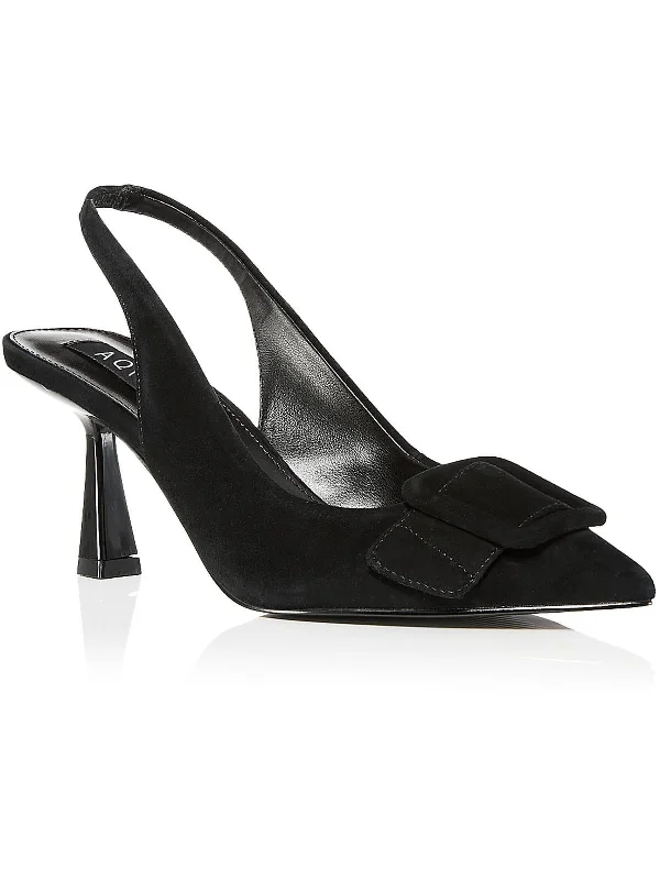 Women's padded - insole stiletto heel pumps for added comfortBELL Womens Suede Kitten heel Pumps