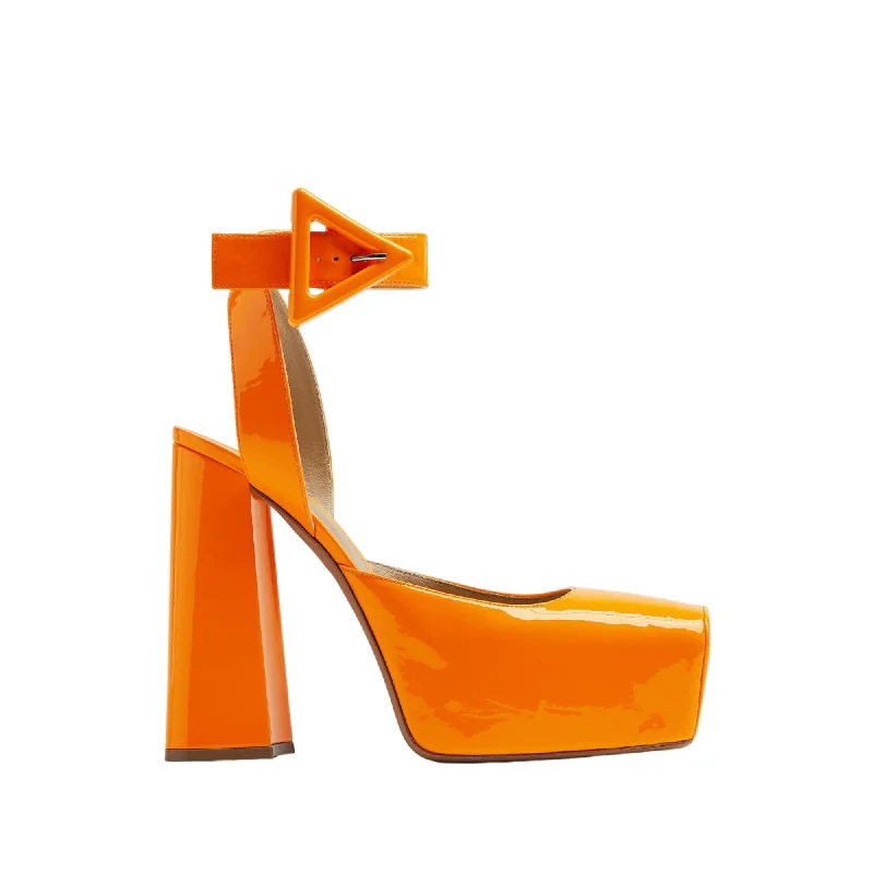 Women's mule - style stiletto heel pumps with a bow accentBottega Veneta Platform Tower Pumps