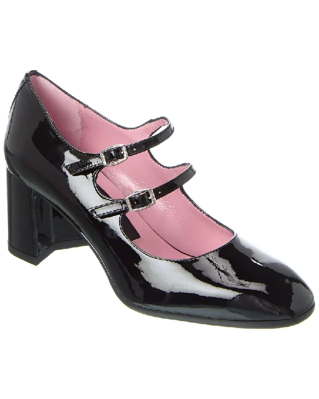 Women's water - resistant stiletto heel pumps for unexpected situationsCarel Paris Alice Patent Pump