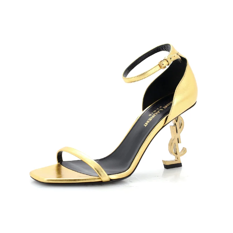 Women's mule - style stiletto heel pumps with a bow accentWomen's Opyum Heels Leather 85