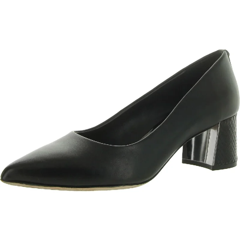 Women's ruffled stiletto heel pumps for a romantic styleSuzette Womens Pump Pointed Toe Pumps