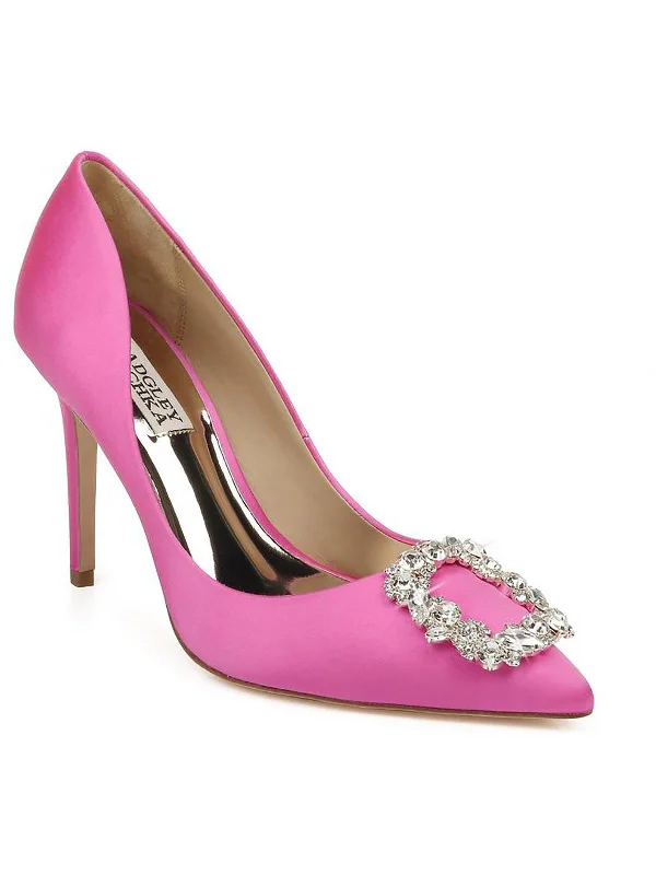 hot pink satin
