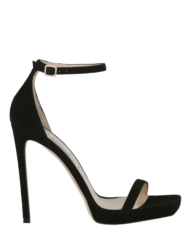 Women's pointed - toe slingback stiletto heel pumps in a peep - toe designAlva 120 Heel Sandals