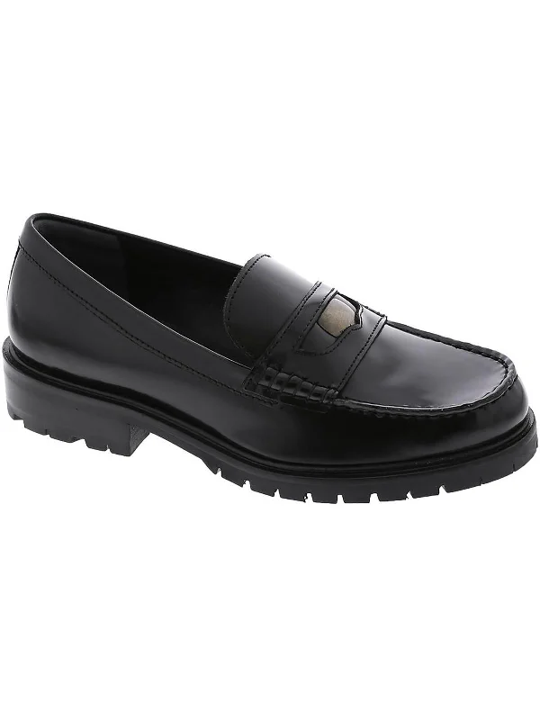 Women's charcoal gray stiletto heel pumps for a neutral yet stylish optionMayla Womens Patent Leather Mary Jane Heels
