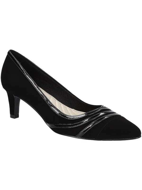 Women's arch - support stiletto heel pumps for better comfortNobel Womens Slip On Pointed Toe Pumps