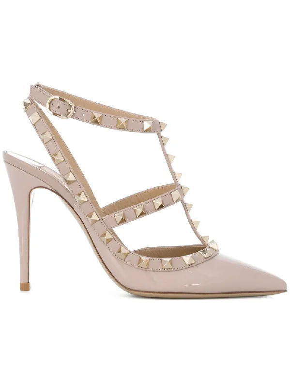 Women's water - resistant stiletto heel pumps for unexpected situationsValentino Garavani Women's With Heel Powder