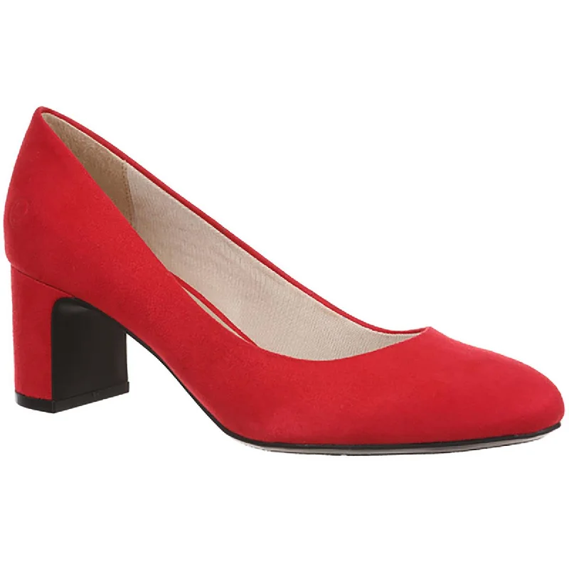 red ecosuede