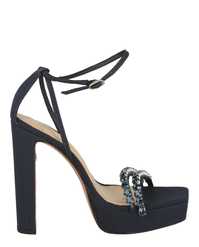 Women's mustard yellow stiletto heel pumps for a trendy pop of colorAgnes High-Heel Sandals