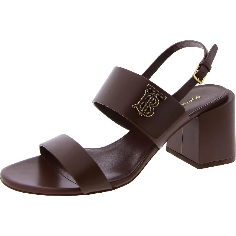 Women's teal stiletto heel pumps for a unique and modern lookVirginia Womens Leather Ankle Strap Slingback Heels