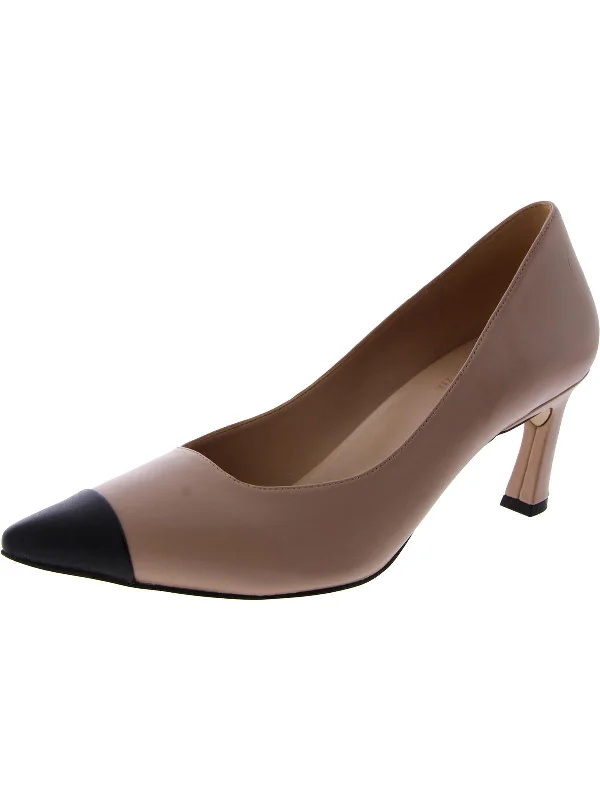 Women's microfiber stiletto heel pumps with moisture - wicking propertiesMara Womens Leather Pointed Toe Pumps