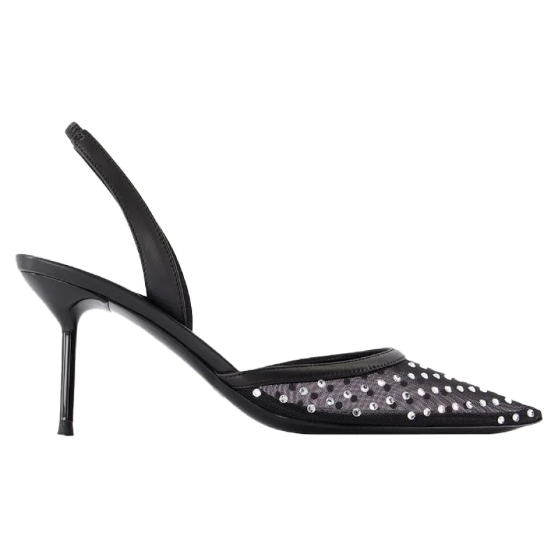 Women's tassel - adorned stiletto heel pumps for a bohemian touchLidia Slingback 70 Pumps - Paris Texas - Synthetic - Black