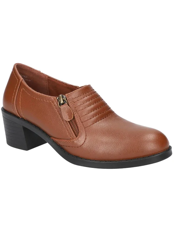 Women's studded stiletto heel pumps for an edgy lookGrove Womens Faux Leather Block Heels