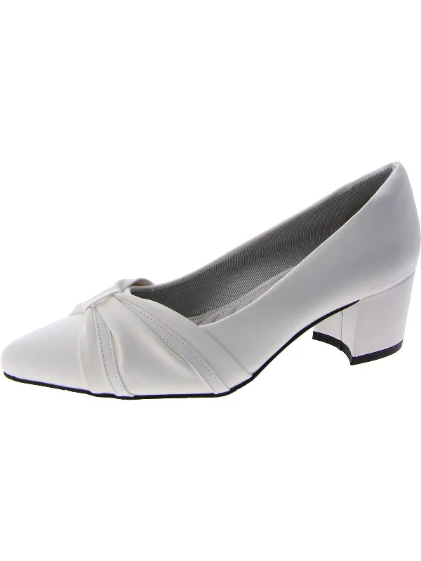 Women's shock - absorbing stiletto heel pumps for all - day wearMillie Womens Patent Slip On Pumps