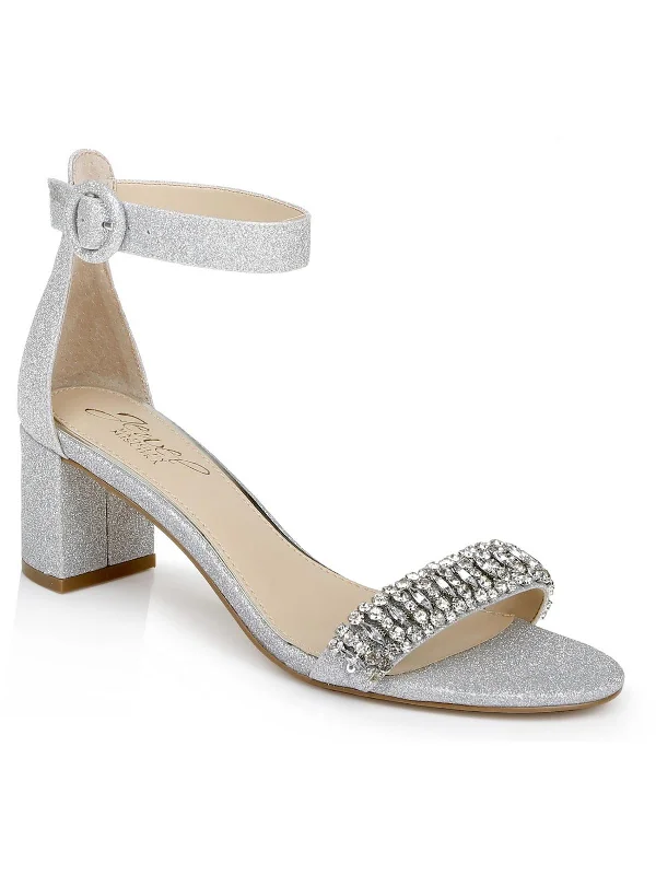 Women's mustard yellow stiletto heel pumps for a trendy pop of colorJAMES Womens Almond toe Ankle strap Block Heels