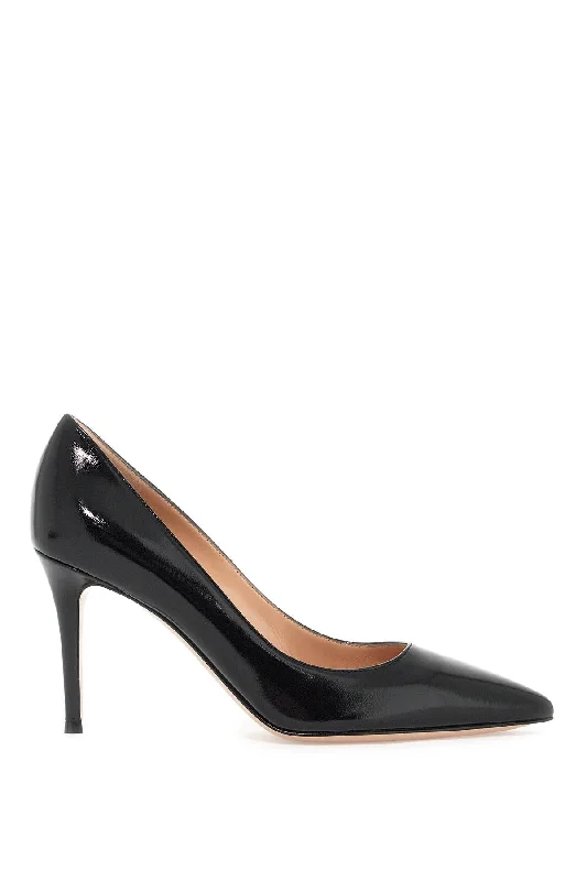 Women's mule - style stiletto heel pumps with a bow accentGianvito Rossi Gianvito 85 Pumps