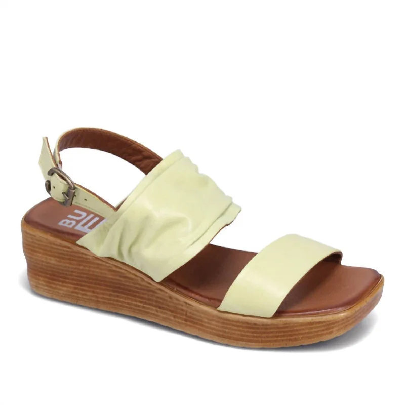 Women's breathable stiletto heel pumps for warm weatherWomen's Maya Wedge In Honeydew