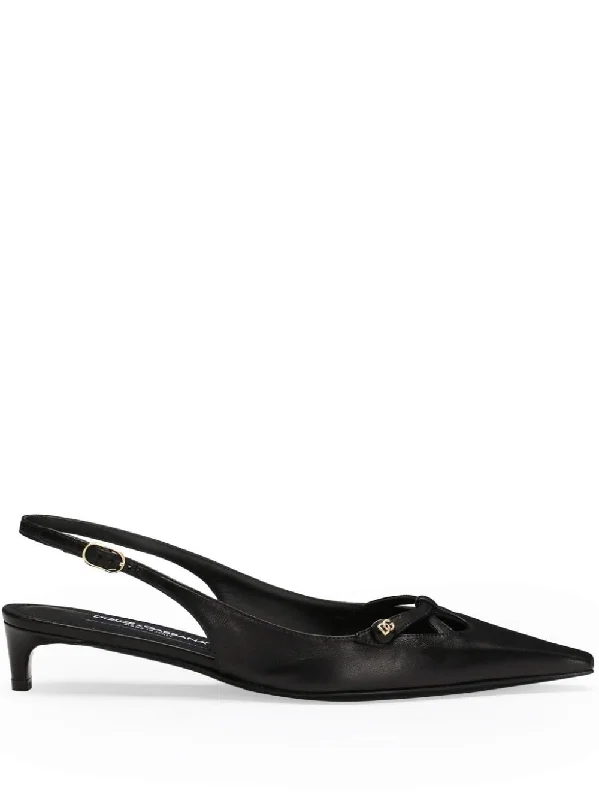 Women's stretchy stiletto heel pumps for easy on and offDolce & Gabbana Women's With Heel