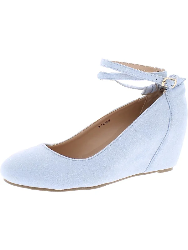 Women's date - night stiletto heel pumps with a sexy silhouetteTibby Womens Faux Suede Closed Toe D'Orsay Heels