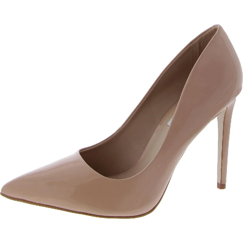 Women's business meeting stiletto heel pumps with a professional lookEloquent Womens Leather Pointed Toe Pumps