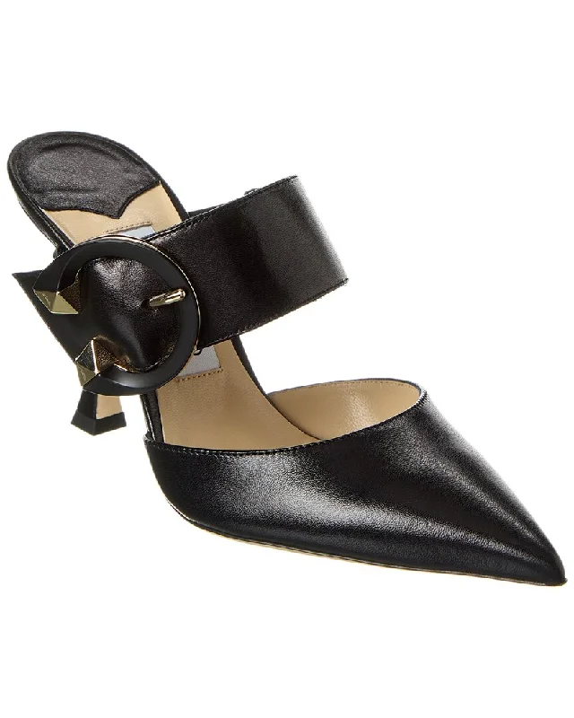 Women's evening gala stiletto heel pumps in a long - lasting colorJimmy Choo Magie 90 Leather Pump
