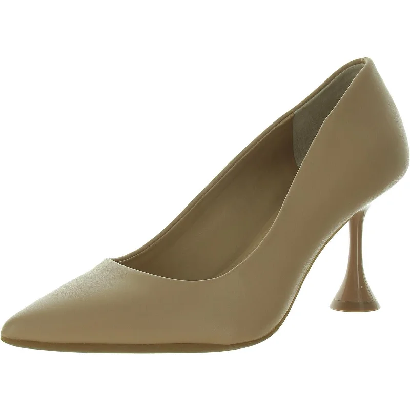 Women's satin - lined stiletto heel pumps for extra comfortWomens Comfort Insole Manmade Kitten Heels