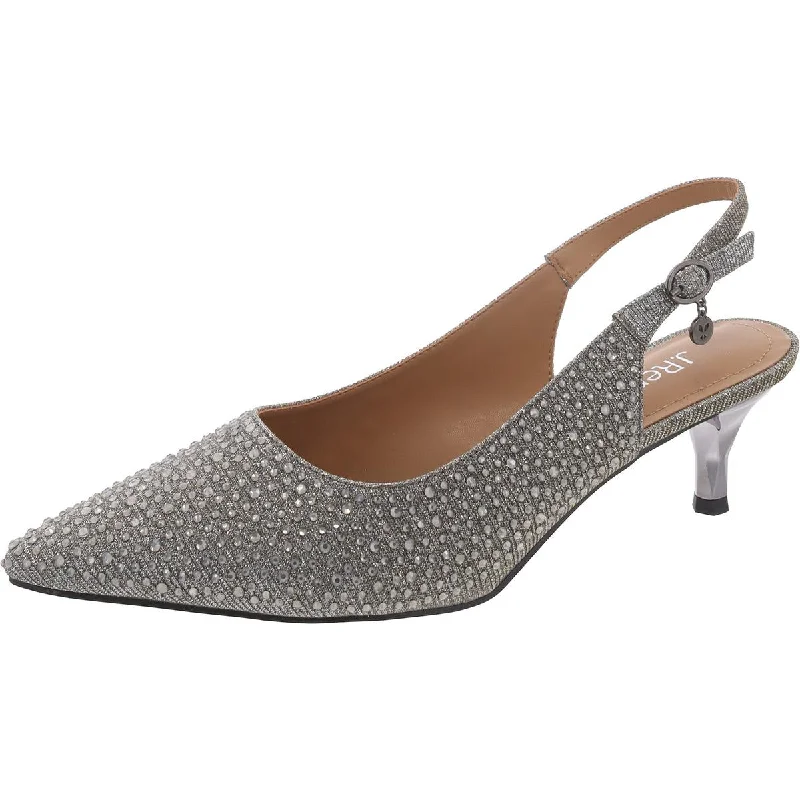 Women's snakeskin - embossed stiletto heel pumps for a bold statementFerryanne Womens Satin Embellished Pumps