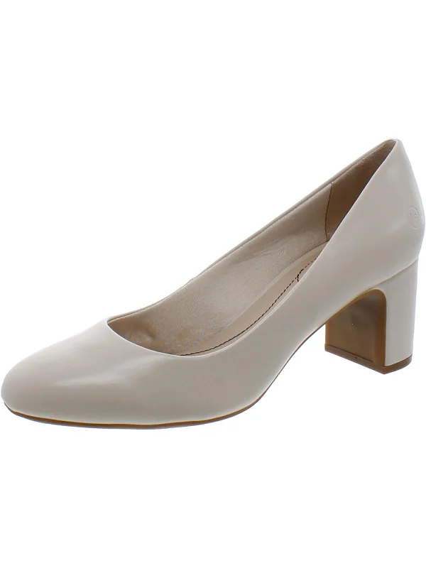 Women's non - slip stiletto heel pumps for safety on slippery floorsTaylor Womens Cushioned Footbed Slip On Pumps