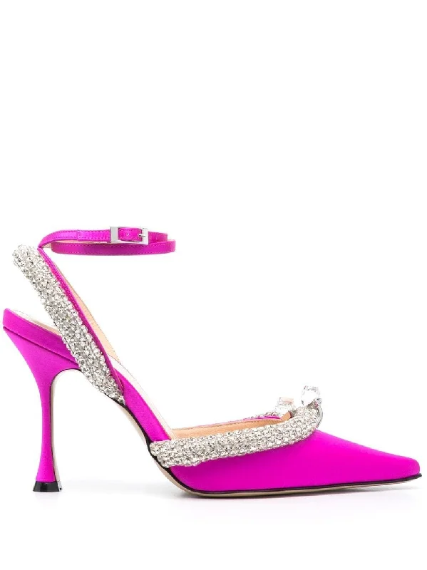 Women's bronze stiletto heel pumps for a warm and metallic lookMach & Mach Women's With Heel pink