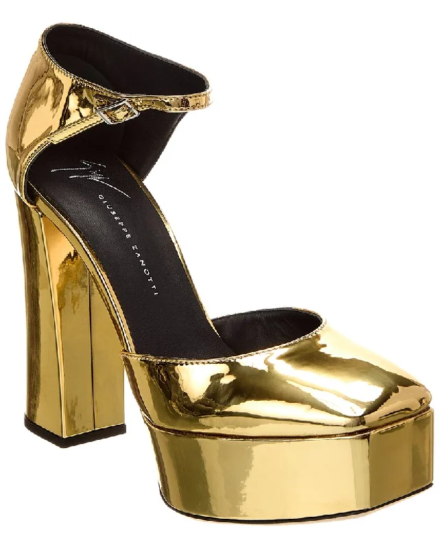 Women's studded stiletto heel pumps for an edgy lookGiuseppe Zanotti Newyork 80 Platform Pump