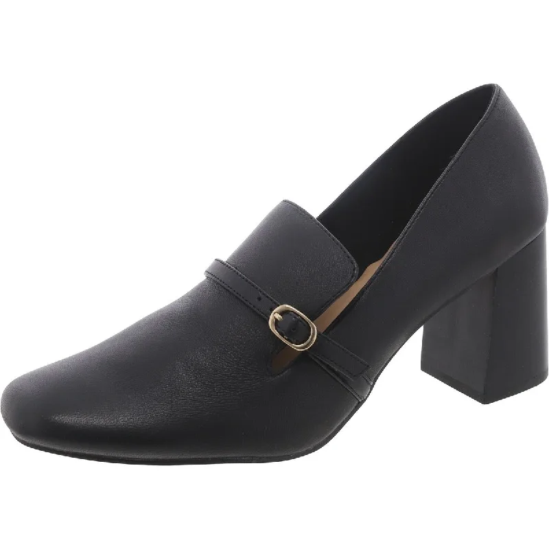 Women's adjustable - strap stiletto heel pumps for a customizable fitAshton Womens Faux Leather Square Toe Mary Jane Heels