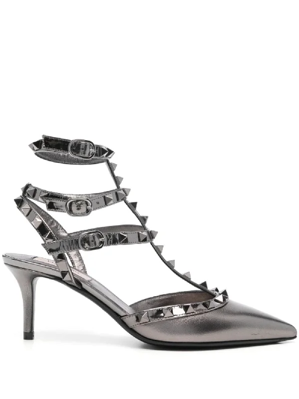 Women's prom stiletto heel pumps in a shimmery fabricValentino Garavani Women's With Heel