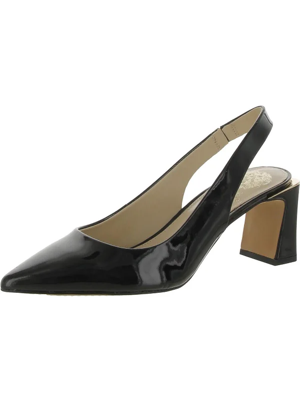 black patent leather