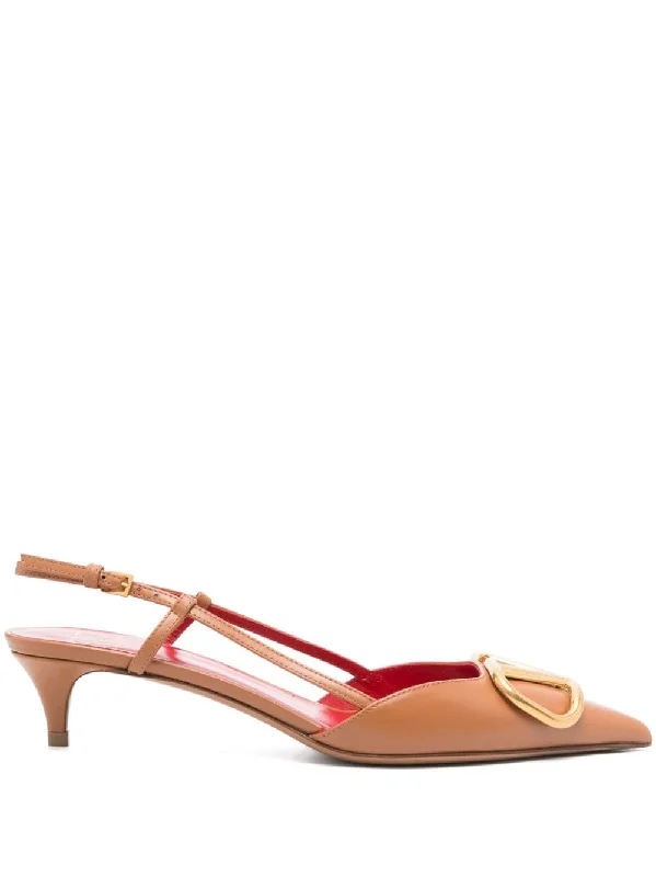 Women's evening gala stiletto heel pumps in a long - lasting colorValentino Garavani Women's With Heel Leather