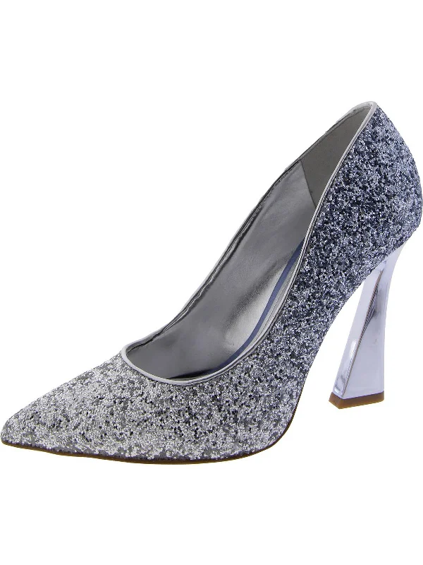 Women's evening gala stiletto heel pumps in a long - lasting colorWomens Pointed Toe Slip On Pumps