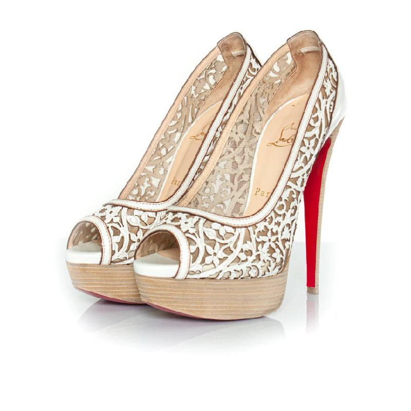 Women's hypoallergenic stiletto heel pumps for sensitive skinpampas lasercut pump