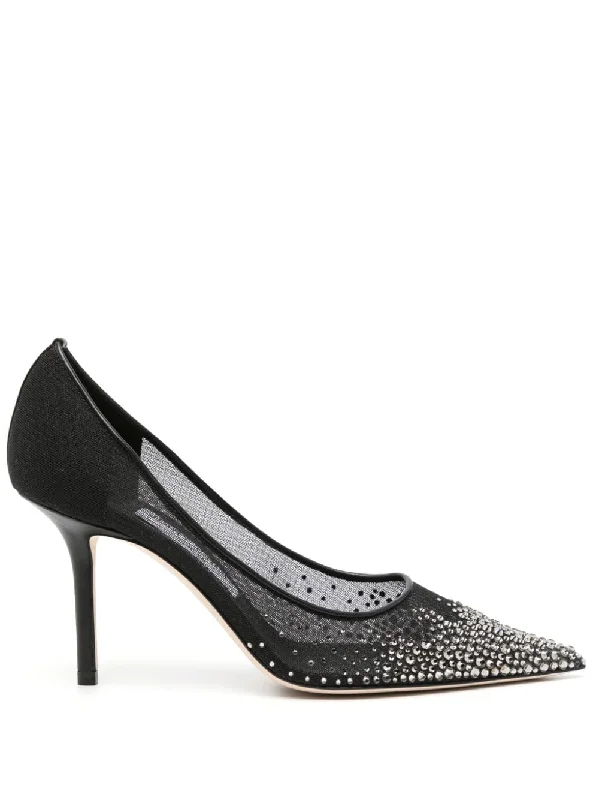 Women's ruffled stiletto heel pumps for a romantic styleJimmy Choo Women's With Heel