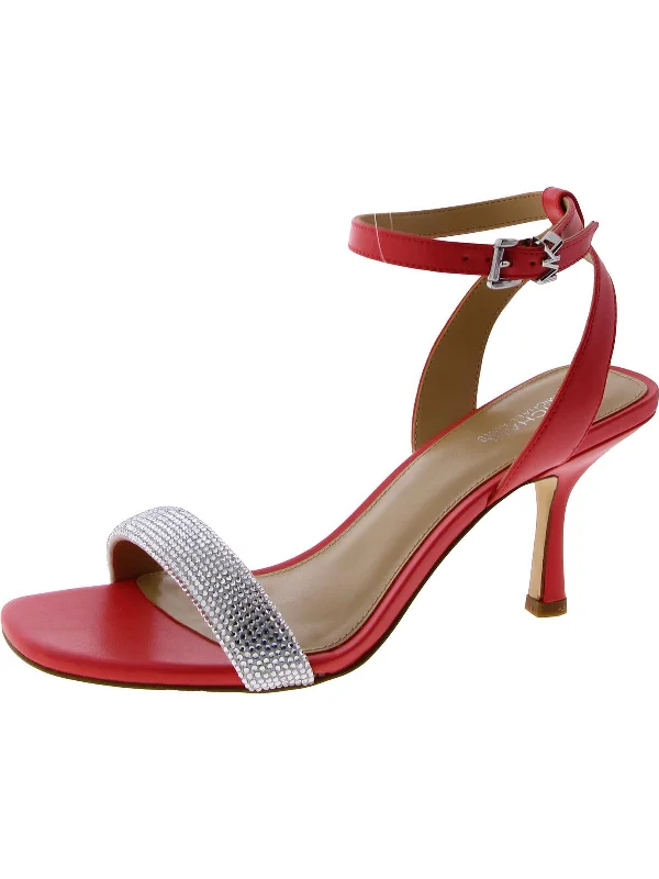 Women's office - appropriate stiletto heel pumps with a low - heel optionWomens Faux Leather Braided Pumps