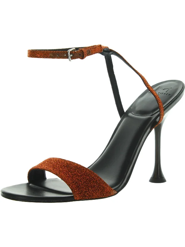 Women's tassel - adorned stiletto heel pumps for a bohemian touchCALISTY3 Womens High Heels Open Toe Ankle Strap