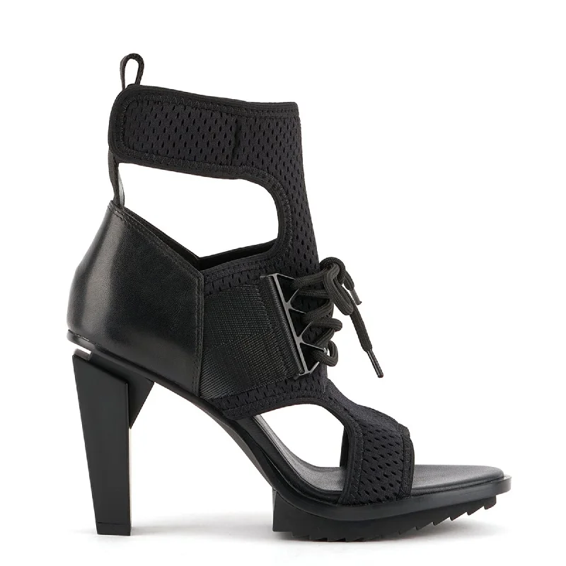 Women's breathable stiletto heel pumps for warm weatherLev Nomad Hi