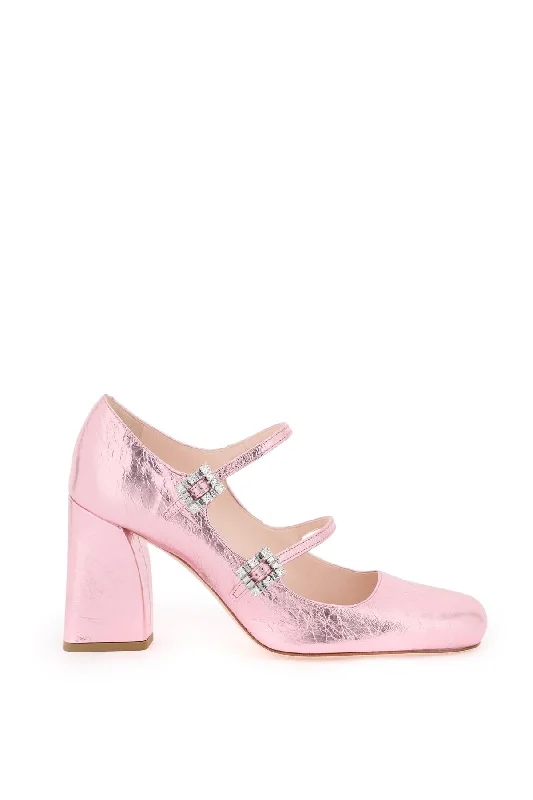 Women's breathable stiletto heel pumps for warm weatherRoger Vivier Très Vivier Babies Pumps