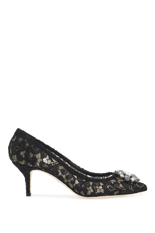 Women's satin - lined stiletto heel pumps for extra comfortDolce & Gabbana Women's Bellucci Pumps 60 Mm