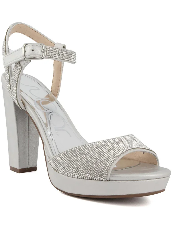 Women's tassel - adorned stiletto heel pumps for a bohemian touchPrislla2 Womens Sling Back Open Toe Platform Heels