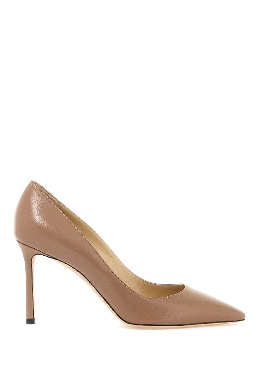 Women's non - slip stiletto heel pumps for safety on slippery floorsJimmy Choo Romy 85 Pumps