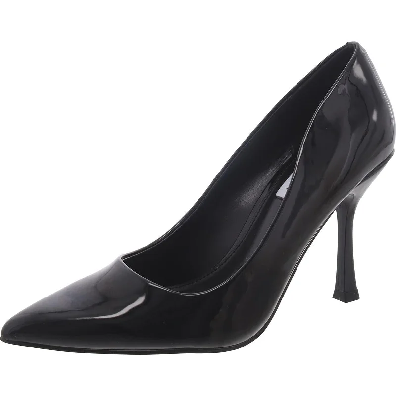 Women's shock - absorbing stiletto heel pumps for all - day wearLeda Womens Patent Slip-On Pumps