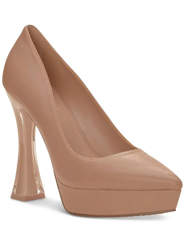 Women's ruffled stiletto heel pumps for a romantic styleSlaytia Womens Heels Pumps