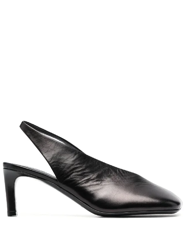 Women's party stiletto heel pumps with a glittery finishJil Sander Women's With Heel