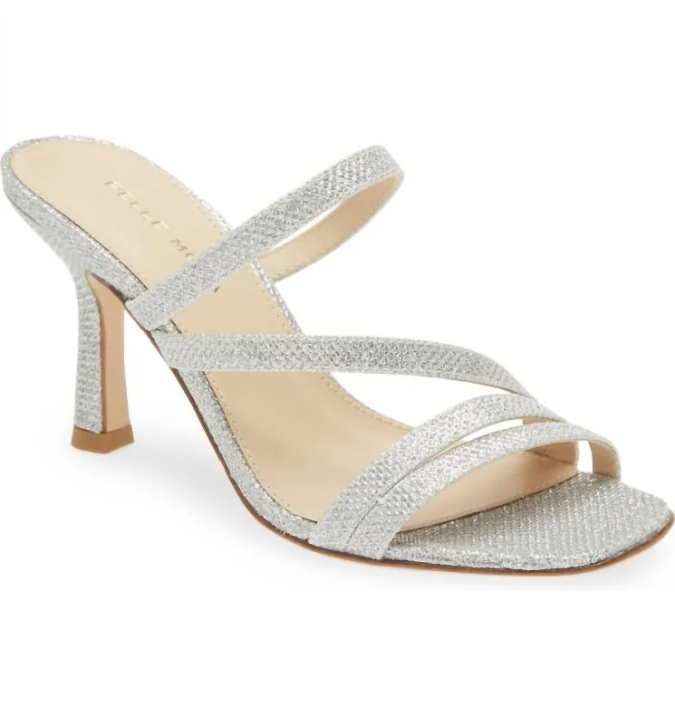 Women's arch - support stiletto heel pumps for better comfortOstin Heel In Silver