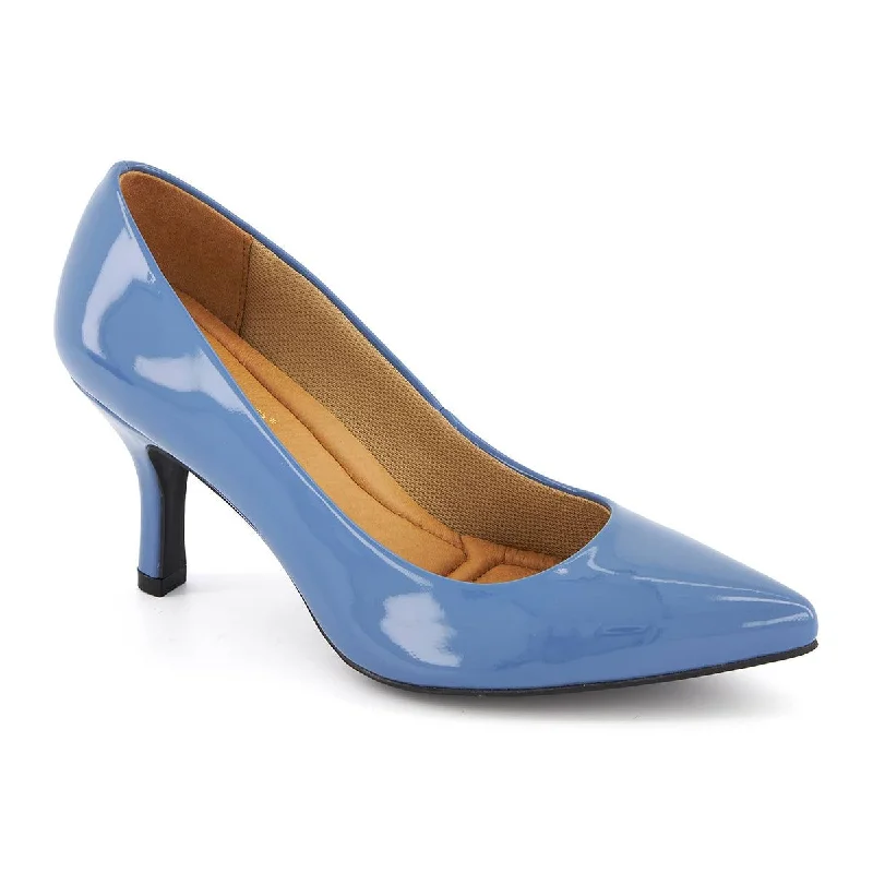 Women's office - appropriate stiletto heel pumps with a low - heel optionAndrea Comfort Plus Medium Heel Stilettos